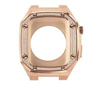Compatibile con la banda 44/45 mm serie 4/5/6/SE con cinghia di cassa, bande iwatch in acciaio inox con coperchio di protezione, 45mm For 7, A
