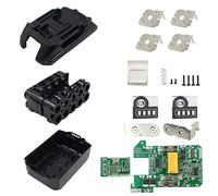 Compatibile con la batteria al litio Makita 18V BL1830 BL1840 BL1850 BL1860,Sostituzione della cassa della batteria in plastica con circuito di protezione,per batteria 3ah-6ah