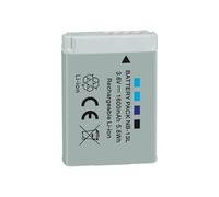 Compatibile con la batteria Canon NB-13L con caricabatterie LCD a 3 slot for G5X G7X G9X G7 X Mark II G9 X, SX620 SX720 SX730(1 Pc Battery)