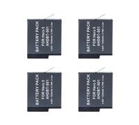 Compatibile con la batteria della fotocamera GoPro Hero 5 6 7 8 nera con caricabatterie doppio(H Package)