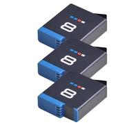 Compatibile con la batteria della fotocamera GoPro Hero 8 Black AHDBT-801 1680mAh(3 Battery)