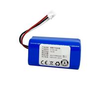 Compatibile con la batteria di raccolta polvere Proscenic 800T/830P/820P/820T/820S, batteria ricaricabile agli ioni di litio 18650 da 14,4 V e 2800 mAh.(Wire sequence B)
