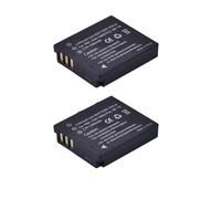 Compatibile con la batteria e il caricabatterie Panasonic CGA-S005 for DMW-BCC12 DMC-LX1 LX2 LX3 FX3 BCC12, fotocamera NP-70(2 Battery)