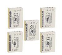 Compatibile con la batteria Fujifilm NP-95 for X30 X100 X100S X100T X-S1 F30 F31fd Real 3D W1 Camera(5 Battery)