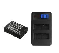 Compatibile con la batteria Nikon EN-EL14/EN-EL14a, 2050mAh for D5600 D5200 D5300 D3100 D3300 D3400 D3500 P7800(1PCS WITH CHARGER)