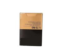 Compatibile con la batteria Nikon EN-EL15, 1900 mAh di ricambio for D750 D800 D810 D500 D600 D610 D7000 D7200 MH-25(12 EN-EL15)
