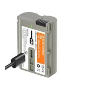 Compatibile con la batteria Nikon EN-EL15C con ricarica di tipo C for EN-EL15A EN-EL15B D780 D850 D7500 Z5 Z6 Z6 II Z7 Z7II Z8(1PC Battery)