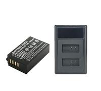 Compatibile con la batteria Nikon EN-EL20/EN-EL20a, sostituzione da 1800 mAh for fotocamera P1000 P950 1 J1 J2 J3 AW1(3PCS WITH CHARGER)