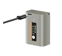 Compatibile con la batteria Olympus BLX-1 con caricabatterie di tipo C, 2600 mAh for la fotocamera di sistema OM-1 Mark II OM(1 PC Battery)