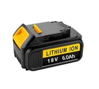 Compatibile con la batteria ricaricabile agli ioni di litio DeWalt 18V 6000mAh con LED DCB205 DCB204-2 20V DCB206 for utensili elettrici(4000mAh)