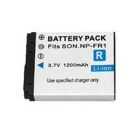 Compatibile con la batteria Sony NP-FR1 for DSC P100 P150 P120 T30 G1 V3 T50 F88 P100LJ P100PP P100R P100S P150(4 pcs)