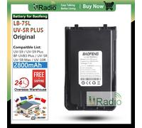 Compatibile con la batteria UV-S9 Batteria UV-5R Pro Batteria BF-UVB3 Plus Batteria Baofeng UV-S9 Plus Batteria UVS9 UV-5R Max UV-10R