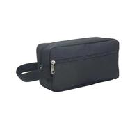 Compatibile con la borsa da lavaggio impermeabile in tessuto Oxford, il trucco multifunzionale portatile viaggio uomo(Black)