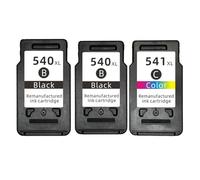 Compatibile Con La Cartuccia D'inchiostro Canon PG-540 CL-541 For Le Stampanti Pixma MG2250 MG3150 TS5151 TS5150 MG4250 MG3650 MG4200(2Black 1Color)