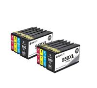 Compatibile con la cartuccia d'inchiostro HP 950XL 951XL for stampante 8100 8600 8610 8620 8630(950XL 2SET)