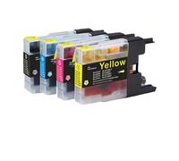 Compatibile con la cartuccia d'inchiostro LC1220 LC1240 Utilizzare con MFC-J6910CDW J6710CDW J5910CDW J825N(1 Set 4 PCS)