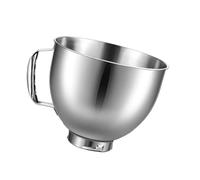 Compatibile con la ciotola for robot da cucina Kitchenaid da 4,5-5 Qt, ciotola di ricambio in acciaio inossidabile for robot da cucina con testa inclinabile Classic e Artisan