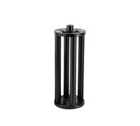 Compatibile con la colonna di estensione Zhenwang AM5 AM3 150i | Prolunga di altezza for treppiede EQ6, struttura anti-contraccolpo, adatta for montatura equatoriale armonica(Black300mm)