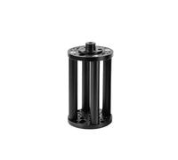 Compatibile con la colonna di estensione Zhenwang AM5 AM3 150i | Prolunga di altezza for treppiede EQ6, struttura anti-contraccolpo, adatta for montatura equatoriale armonica(Black200mm)
