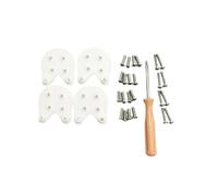 Compatibile con la copertura di protezione del motore DJI Phantom 2 e 3, base di rinforzo da 4 pezzi for droni standard/professionali/avanzati(For Plastic style B)
