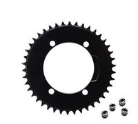 Compatibile con la corona PASS QUEST X110 BCD AXS 42-48T rotonda stretta e larga for bici da strada e mountain bike(Black AXS 42T)