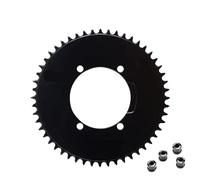 Compatibile con la corona PASS QUEST X110 BCD AXS 52-58T rotonda stretta e larga for bici da strada ad alta velocità(Black AXS 52T)