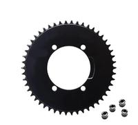 Compatibile con la corona PASS QUEST X110 BCD AXS 52-58T rotonda stretta e larga for bici da strada ad alta velocità(Black AXS 50T)