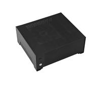 Compatibile con la custodia da ufficio T10 4.8L ITX | La custodia da ufficio ITX da 4,8 litri è adatta a dissipatori CPU da 70 mm e schede di espansione OCuLink(T10 Black)