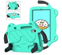Compatibile con la custodia per bambini TCL Tab8LE (9137W) e Tab8WiFi (9132X) - Leggera, antiurto, con maniglia e supporto, colore menta.