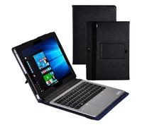 Compatibile con la custodia Per HP Elite x2 G4 da 12,3" in pelle PU tablet, sottile, pieghevole, con tastiera, antiurto, magnetica.