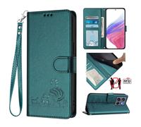 Compatibile con la custodia per telefono TCL20AX, custodia protettiva a portafoglio, cover in pelle con scomparto per carte di credito con chiusura