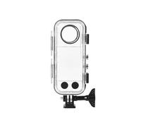 Compatibile con la custodia subacquea invisibile Insta360 X3 X4 | Custodia subacquea da 40 m, copertura impermeabile, accessorio fotocamera(Glass Version,For X4)