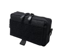 Compatibile con la custodia tattica for amministrazione. Borse for attrezzi taglio pratico. modulari orizzontali(Black)