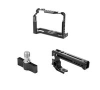 Compatibile con la fotocamera Fuji X-T4, struttura a gabbia completa, telaio sagomato con maniglia superiore e punti di montaggio multipli(Top Handle Type B)