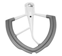 Compatibile con la frusta flessibile for robot da cucina KitchenAid 6QT con sollevamento ciotola, bordi in silicone e paletta for impasto