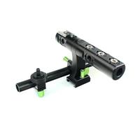 Compatibile con la gabbia for fotocamera DSLR - Compatibile con l'impugnatura superiore universale Lanparte, guida di bloccaggio da 70 mm con viti da 1/4" e 3/8"