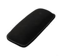 Compatibile con la maggior parte dei modelli di auto, ginocchiere per gambe e cosce, cuscino in pelle scamosciata, cuscino in memory foam per il comfort del conducente, sollievo dalla fatica (A)