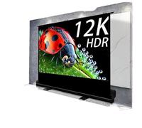 Compatibile con la maggior parte dei proiettori Schermo di proiezione portatile universale da pavimento 16:9/4:3/16:10 4K 3D supportato(100inch 1610)