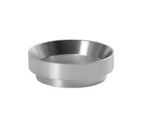 Compatibile con la maggior parte delle macchine da caffè espresso, imbuto dosatore magnetico in alluminio da 51 mm 53 mm 58 mm Anello dosatore accessori caffè(Silver 53MM)