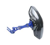 Compatibile Con La Maggior Parte Delle Motociclette E Staffa Parafango Posteriore For Bici Elettriche: Compatibile Con Pneumatici Da 10", Ala In Alluminio Girevole E Regolabile A 360°(BLUE)