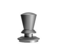 Compatibile con la molla autolivellante Muvna Ripple Tamper | Trama di base ondulata; pressa a molla; si adatta ai cestini standard(53mm,Silver-thread bottom)