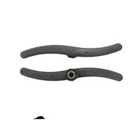 Compatibile con la parte di ricambio dell'elica superiore e inferiore del braccio spruzzatore della lavastoviglie Midea WQP12-9270-CN9378A9350G Sostituzione dell'irrigatore rotante (2 pezzi)