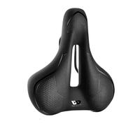 Compatibile con la sella for bici da strada MTB WEST BIKING, cuscino in spugna cava traspirante - sedile da ciclismo antipioggia con assorbimento degli urti(City -Black 153)