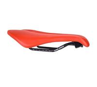 Compatibile con la sella for bici da strada ZTTO MTB, ergonomica, con naso corto, ampio comfort, 146 mm, ultraleggera, con sede cava(RED)