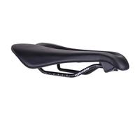 Compatibile con la sella for bici da strada ZTTO MTB, ergonomica, con naso corto, ampio comfort, 146 mm, ultraleggera, con sede cava(Black)