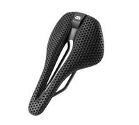 Compatibile con la sella for bici in carbonio stampata in 3D WEST BIKING, sedile da corsa ultraleggero a naso corto da 145 mm for ciclismo su strada e MTB(Carbon Black White)