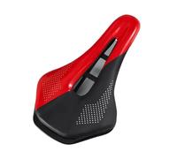 Compatibile con la sella for bicicletta da montagna ultraleggera MTB Sedile for bici strada a naso corto(Red)