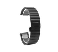 Compatibile con la serie Casio Small Square Lunar cinturino in acciaio inossidabile e catena for orologio Milan Mesh Belt(C-Black,22mm-width)