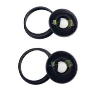 Compatibile con la sostituzione del vetro dell'obiettivo della fotocamera Insta360 X4 - Parte di riparazione ottica anteriore/posteriore(Ver1 2PCS Lens)