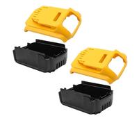 Compatibile con la sostituzione della copertura della batteria DeWalt,2 Set 3A 4A 5A 10 * 18650 Sostituzione della cassa della batteria Per DCB200, DCB201, DCB203, DCB204, DCB205 batteria